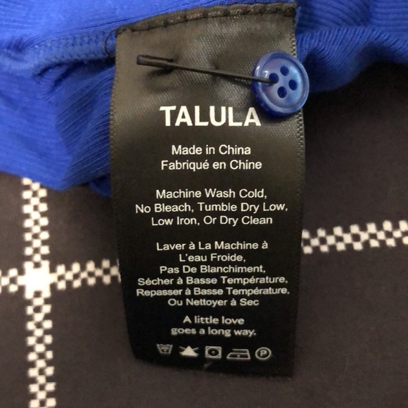 Blue long sleeve bodysuit. - Picture 5 of 5